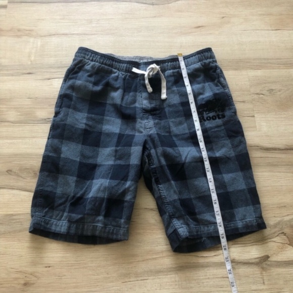 Roots Blue and Black Casual Shorts - Picture 3 of 7